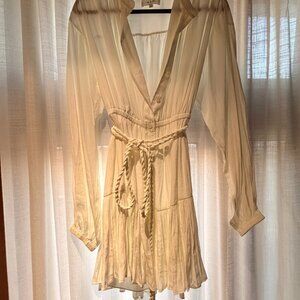 A.L.C White Cream Flowy Vacation / Resort Dress